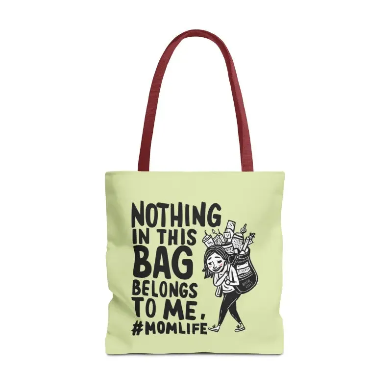Mom Life Aop Tote Bag for Everyday Style