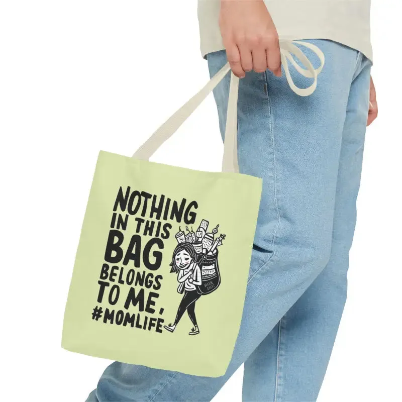 Mom Life Aop Tote Bag for Everyday Style
