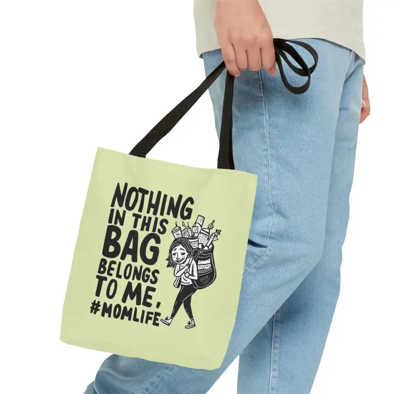 Mom Life Aop Tote Bag for Everyday Style