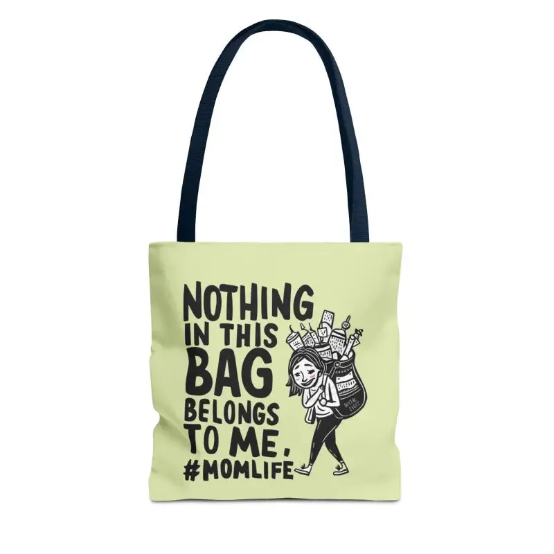 Mom Life Aop Tote Bag for Everyday Style