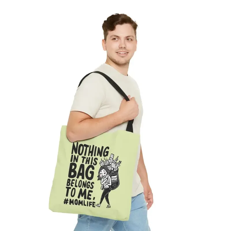 Mom Life Aop Tote Bag for Everyday Style