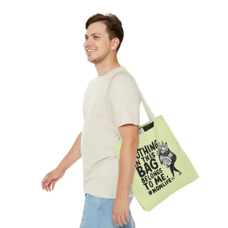 Mom Life Aop Tote Bag for Everyday Style