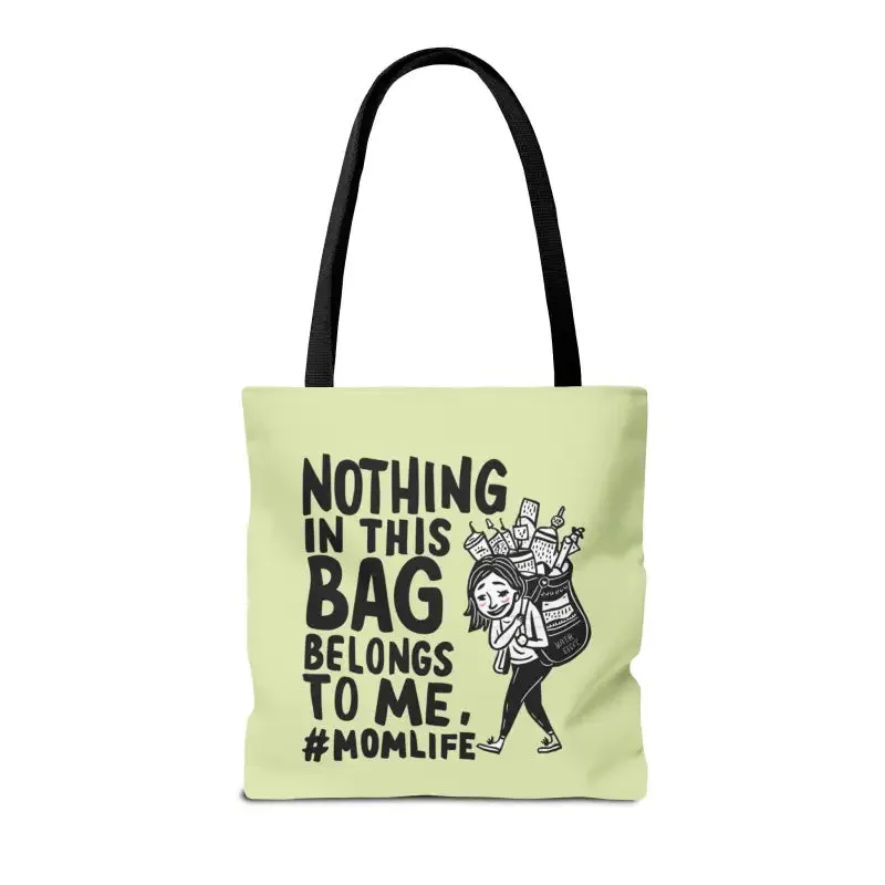 Mom Life Aop Tote Bag for Everyday Style