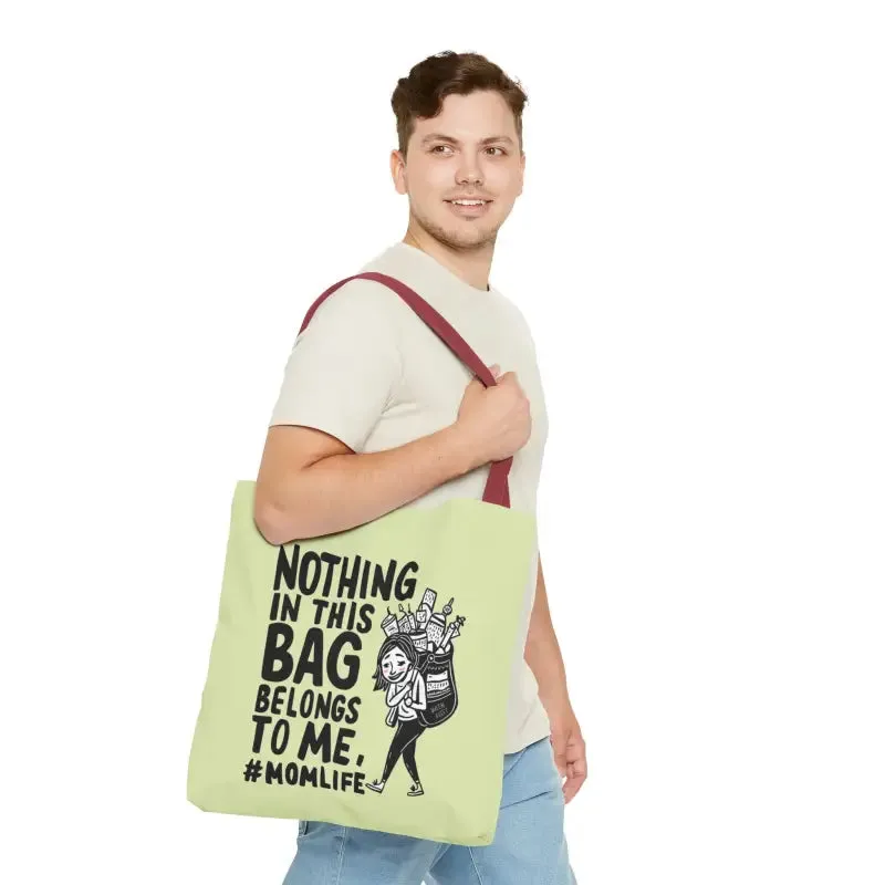 Mom Life Aop Tote Bag for Everyday Style