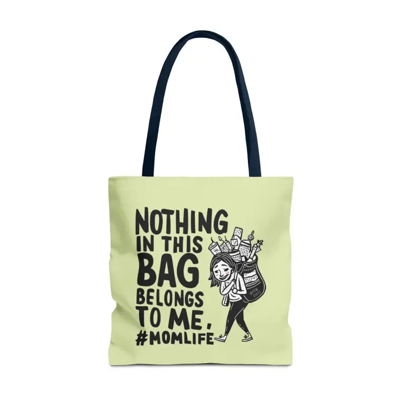 Mom Life Aop Tote Bag for Everyday Style