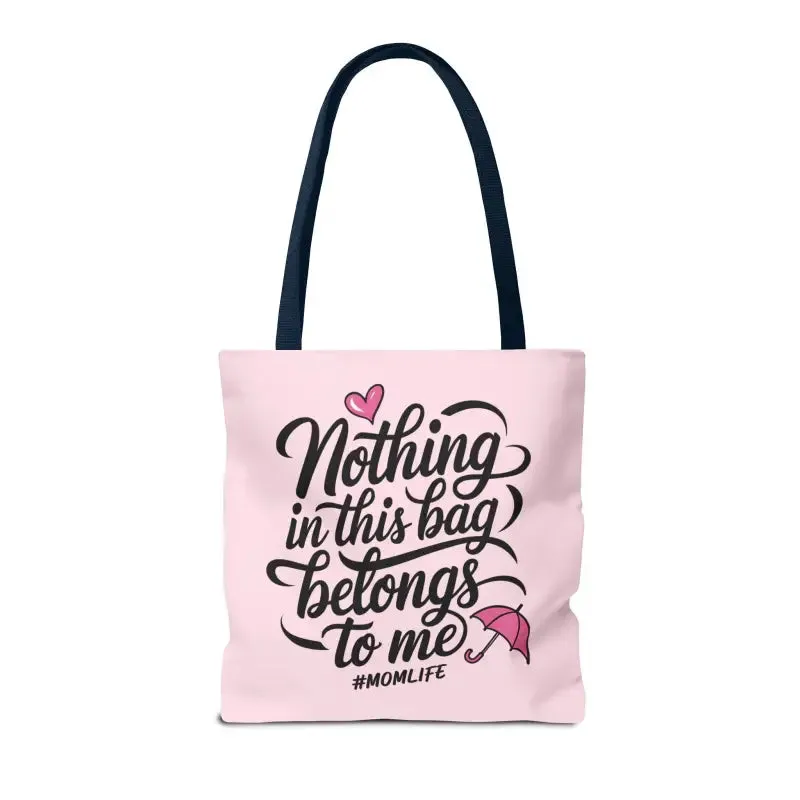 Mom Life Aop Tote Bag for Everyday Versatility