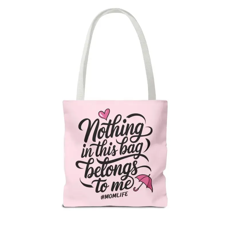 Mom Life Aop Tote Bag for Everyday Versatility