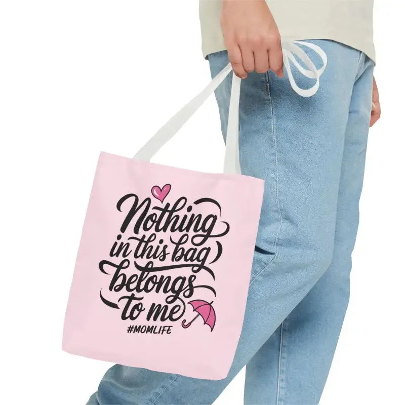 Mom Life Aop Tote Bag for Everyday Versatility