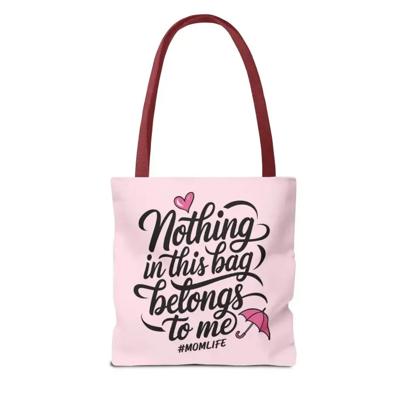 Mom Life Aop Tote Bag for Everyday Versatility