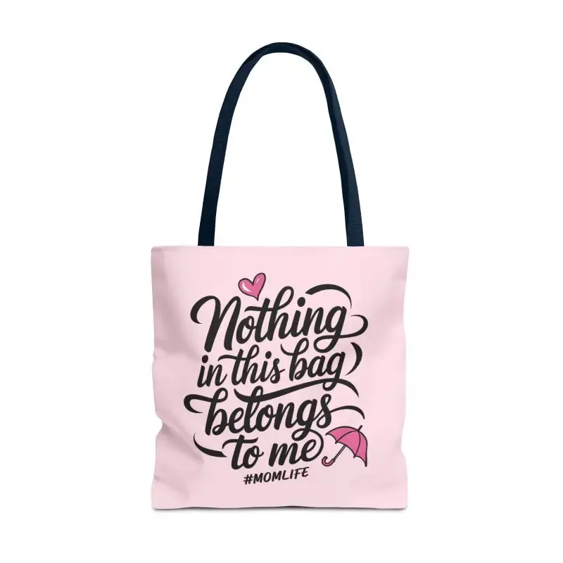 Mom Life Aop Tote Bag for Everyday Versatility
