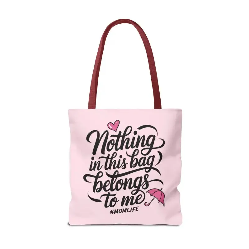 Mom Life Aop Tote Bag for Everyday Versatility