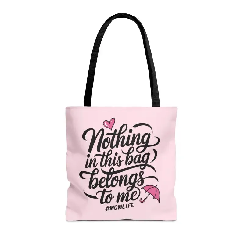 Mom Life Aop Tote Bag for Everyday Versatility