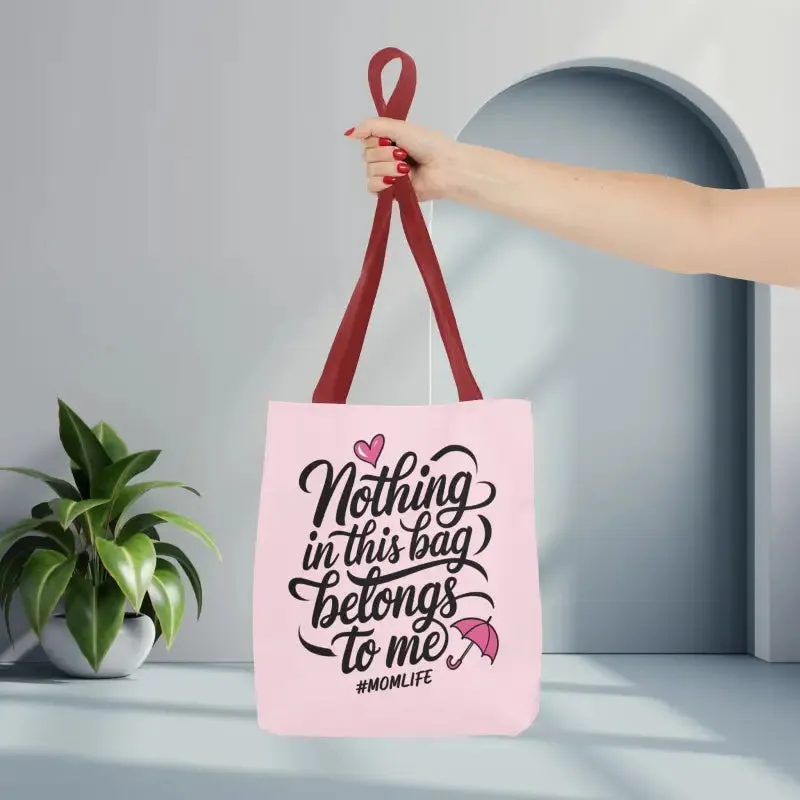 Mom Life Aop Tote Bag for Everyday Versatility