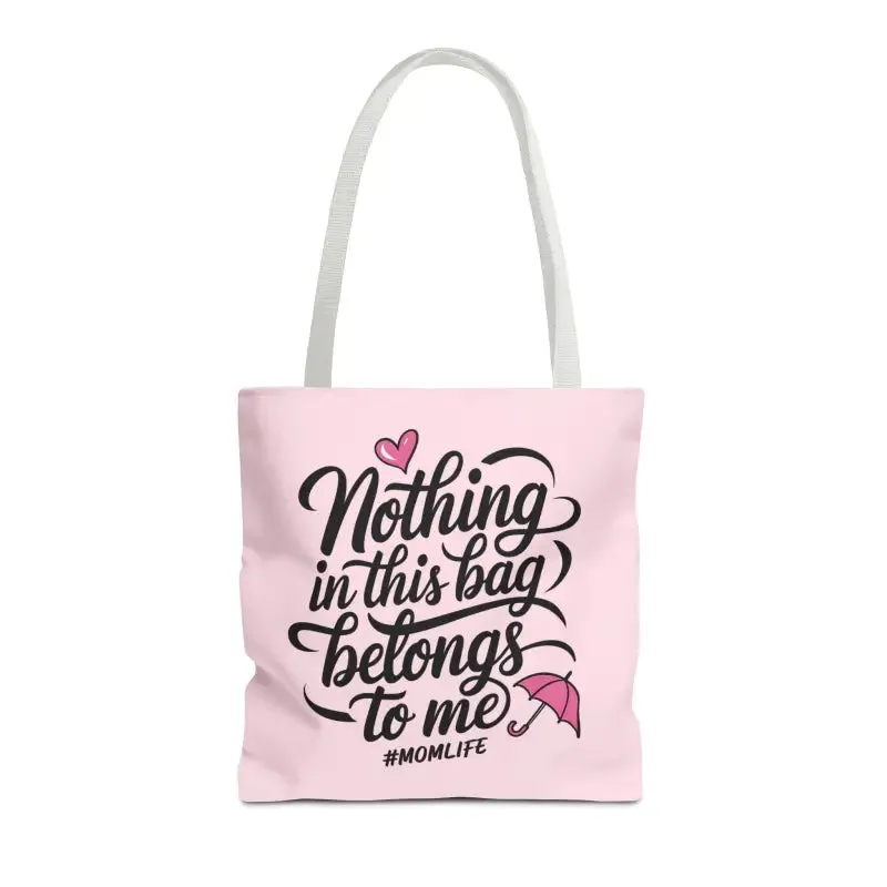 Mom Life Aop Tote Bag for Everyday Versatility