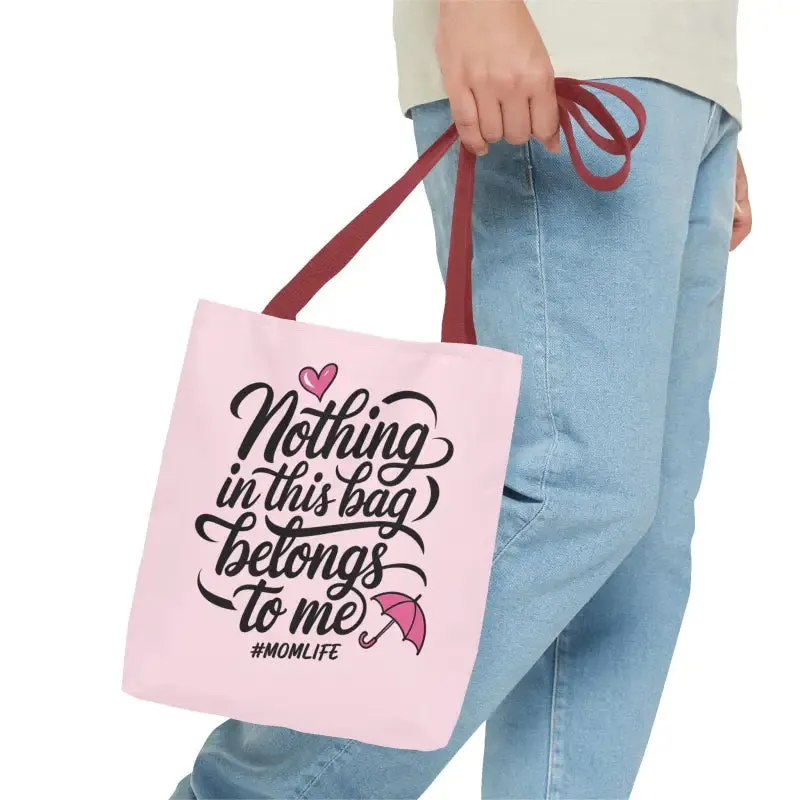 Mom Life Aop Tote Bag for Everyday Versatility