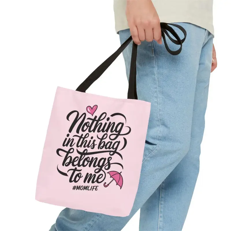 Mom Life Aop Tote Bag for Everyday Versatility