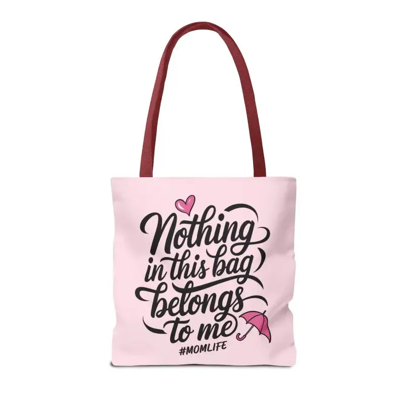 Mom Life Aop Tote Bag for Everyday Versatility