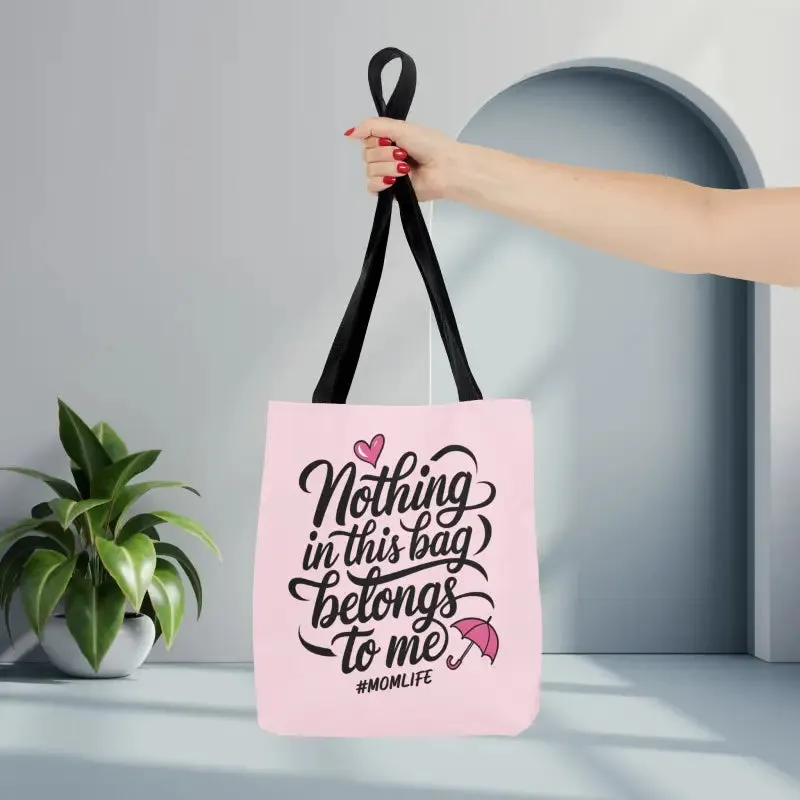 Mom Life Aop Tote Bag for Everyday Versatility
