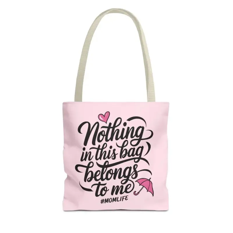 Mom Life Aop Tote Bag for Everyday Versatility