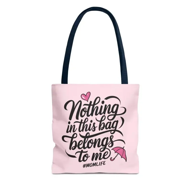 Mom Life Aop Tote Bag for Everyday Versatility