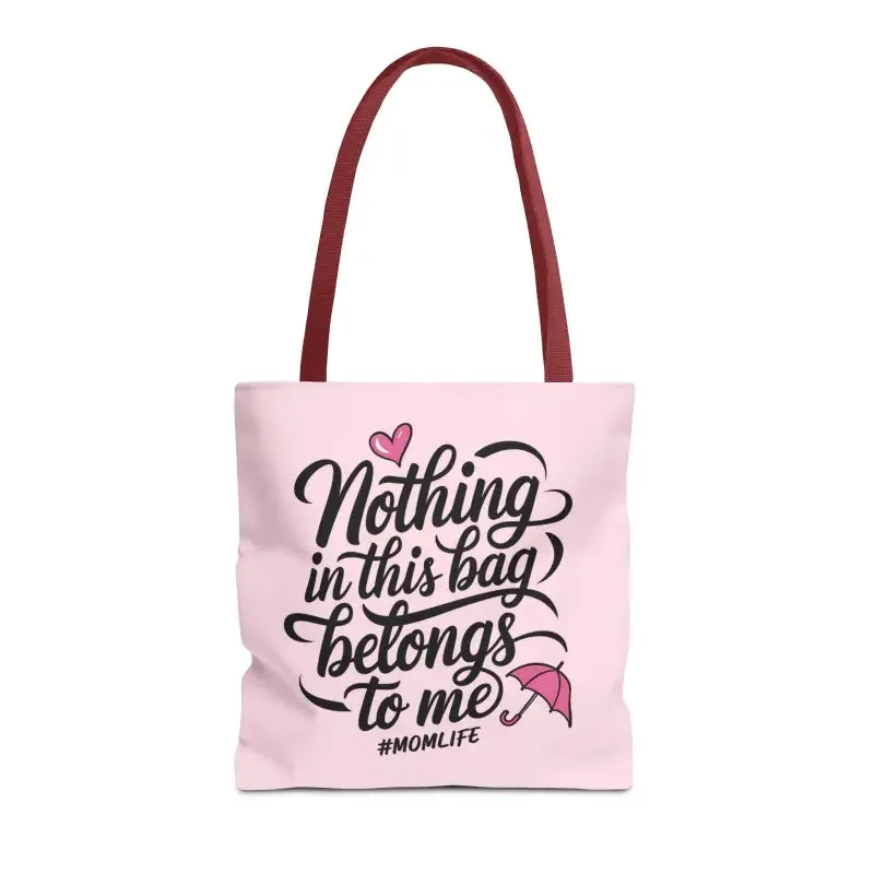 Mom Life Aop Tote Bag for Everyday Versatility