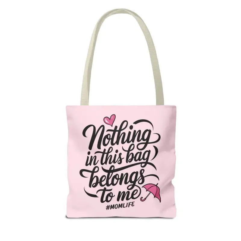Mom Life Aop Tote Bag for Everyday Versatility