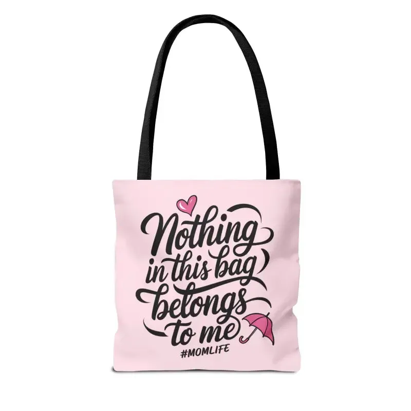 Mom Life Aop Tote Bag for Everyday Versatility