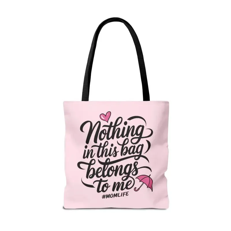 Mom Life Aop Tote Bag for Everyday Versatility