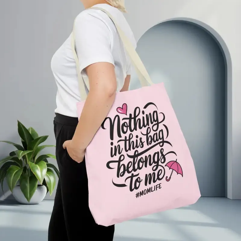 Mom Life Aop Tote Bag for Everyday Versatility