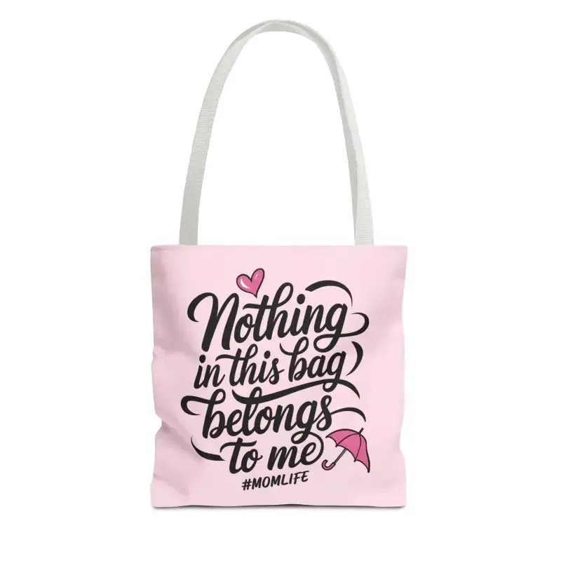 Mom Life Aop Tote Bag for Everyday Versatility