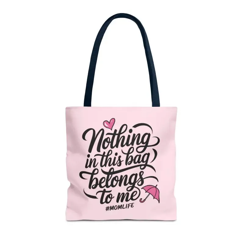 Mom Life Aop Tote Bag for Everyday Versatility