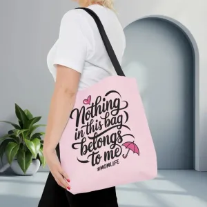 Mom Life Aop Tote Bag for Everyday Versatility