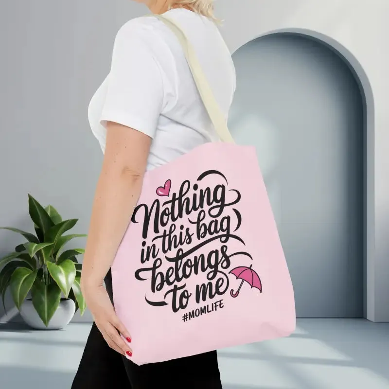 Mom Life Aop Tote Bag for Everyday Versatility