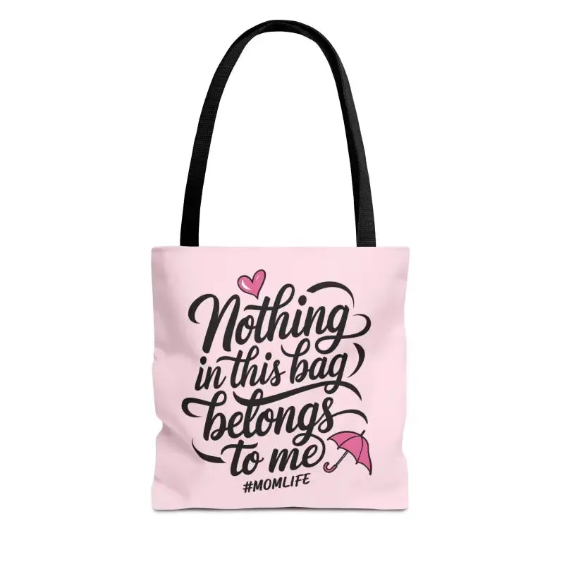 Mom Life Aop Tote Bag for Everyday Versatility