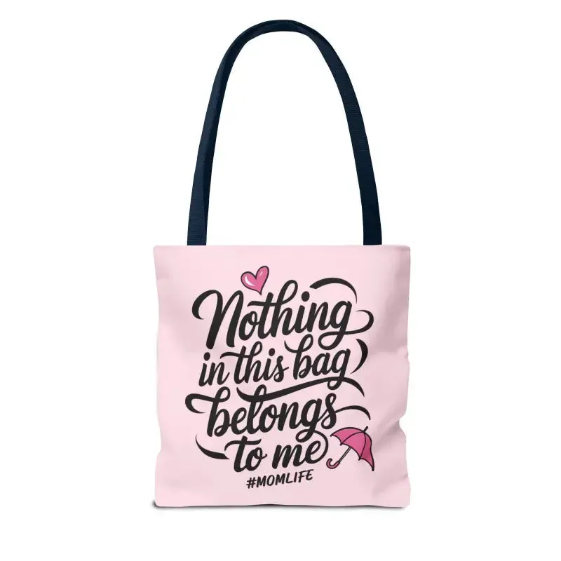 Mom Life Aop Tote Bag for Everyday Versatility