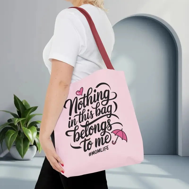 Mom Life Aop Tote Bag for Everyday Versatility