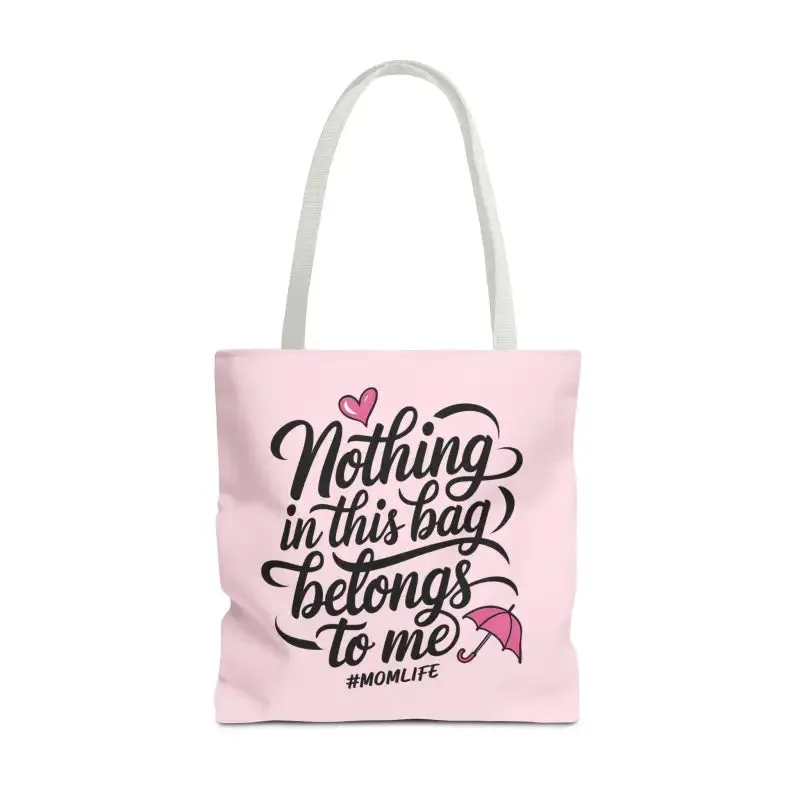 Mom Life Aop Tote Bag for Everyday Versatility