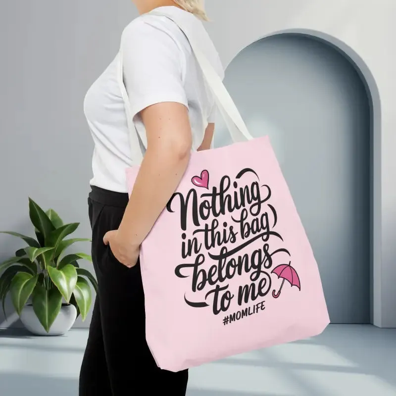 Mom Life Aop Tote Bag for Everyday Versatility