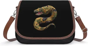 Moray EEL Camouflage Crossbody Bags for Women Trendy Shoulder Satchel Purses Messenger Bag