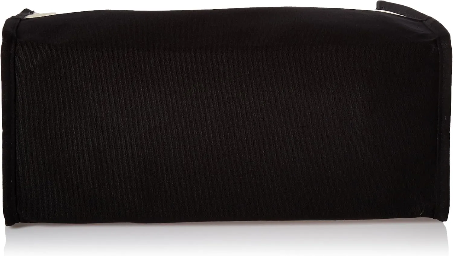 Mud Pie Classic Black and White Canvas Tote Bag, BLANK, 17" x 19" x 2"