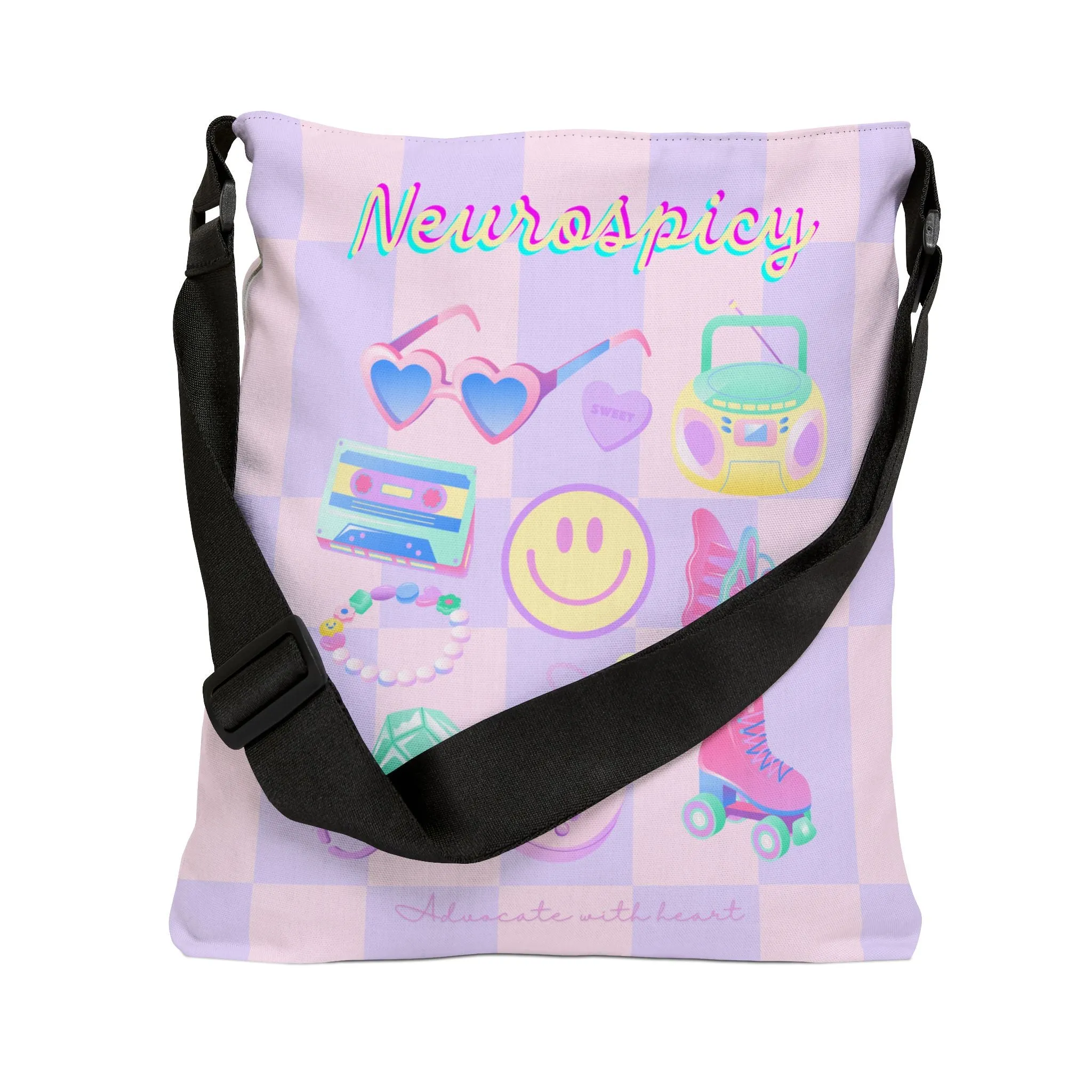 Neurospicy 90s Girl Tote