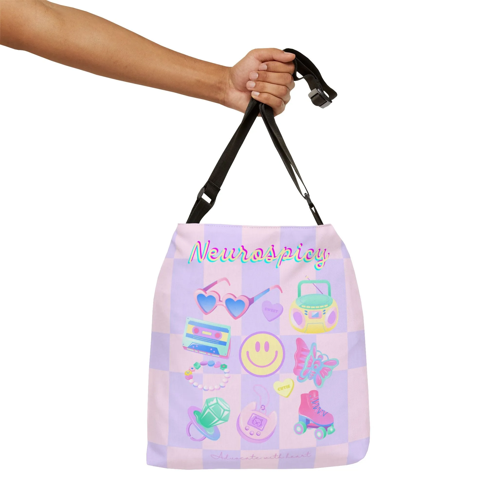 Neurospicy 90s Girl Tote