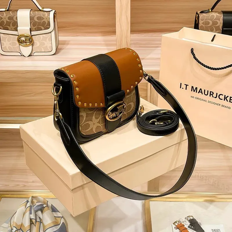 New minimalist and fashionable small , high-end carriage box bag