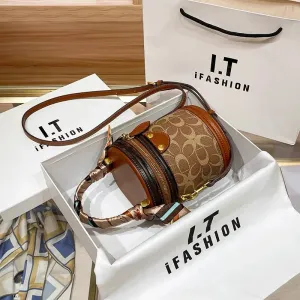 New minimalist and fashionable small , high-end carriage box bag