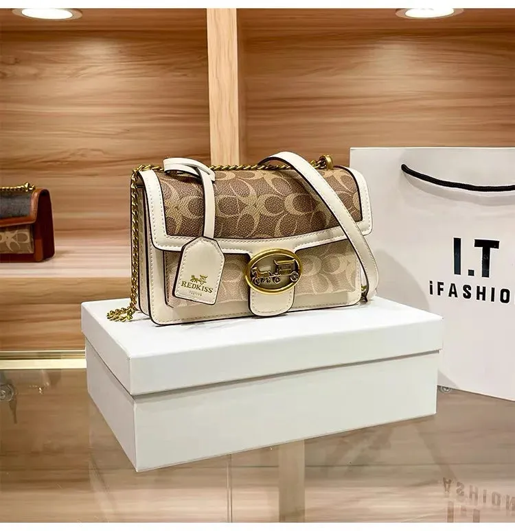 New minimalist and fashionable small , high-end carriage box bag