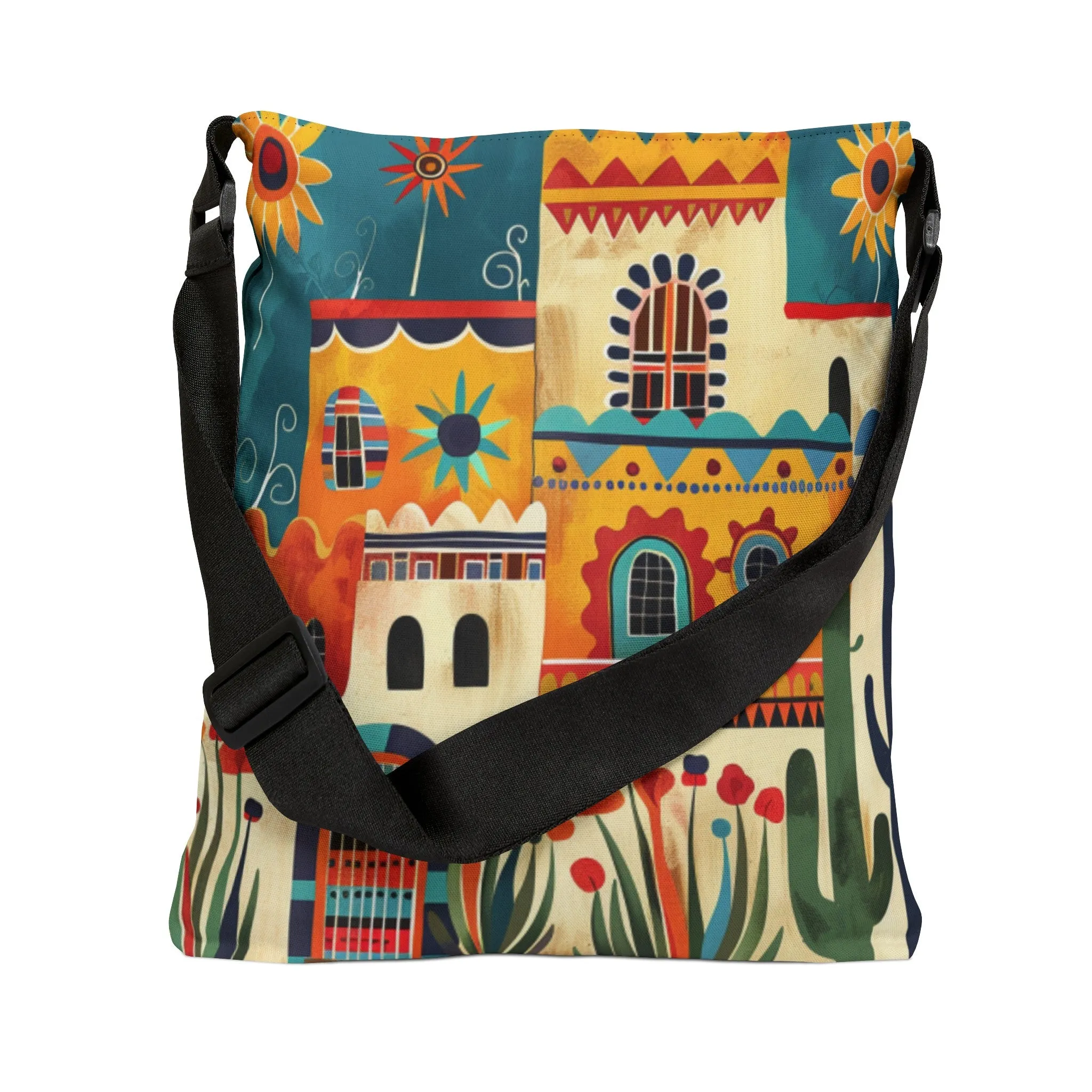 NM Pueblo One Adjustable Tote Bag