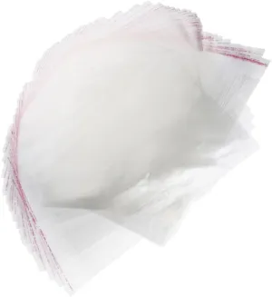 NOLITOY 200 Pack Self-adhesive Cellophane Storage Bags 12x18cm Small Business Packaging Brand Supplies