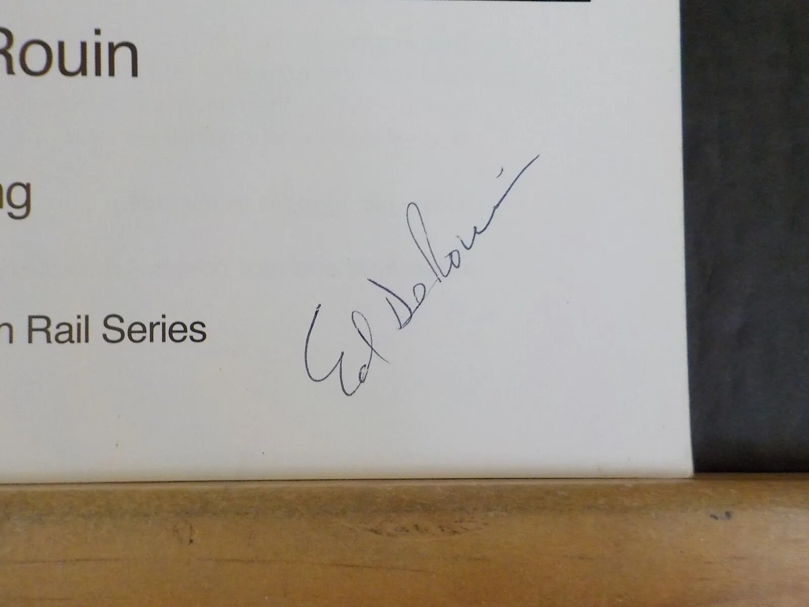 North Shore Line Interurban Freight by Edward M DeRouin  Soft Cover       SIGNED