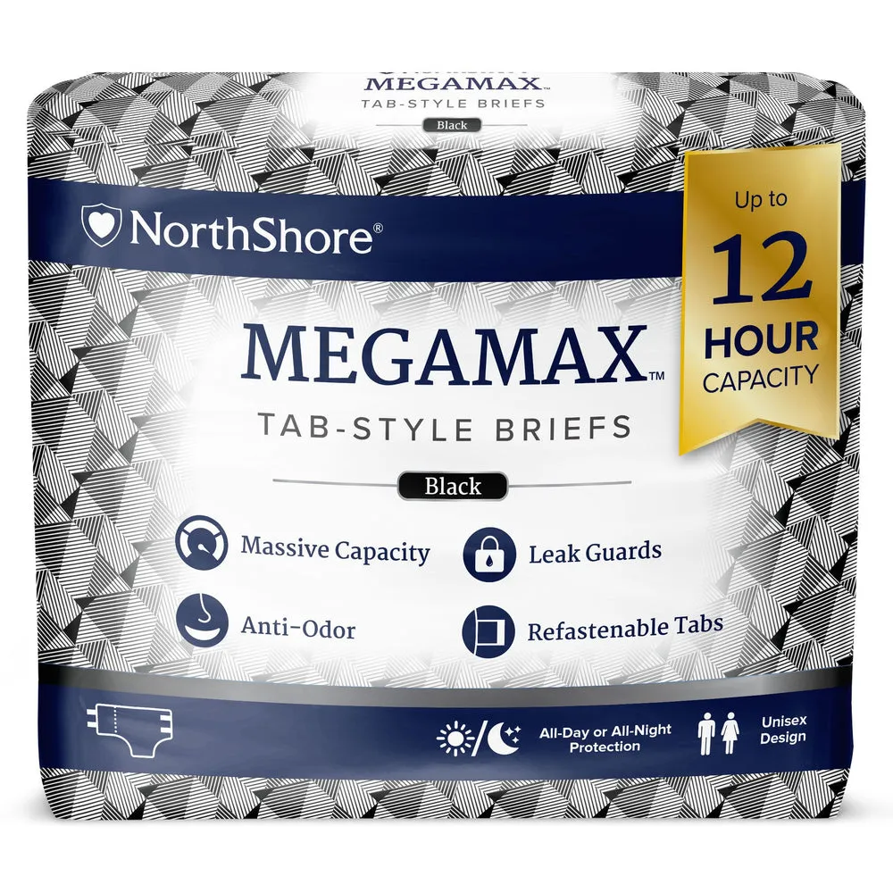 NORTHSHORE MEGAMAX BRIEFS BLACK