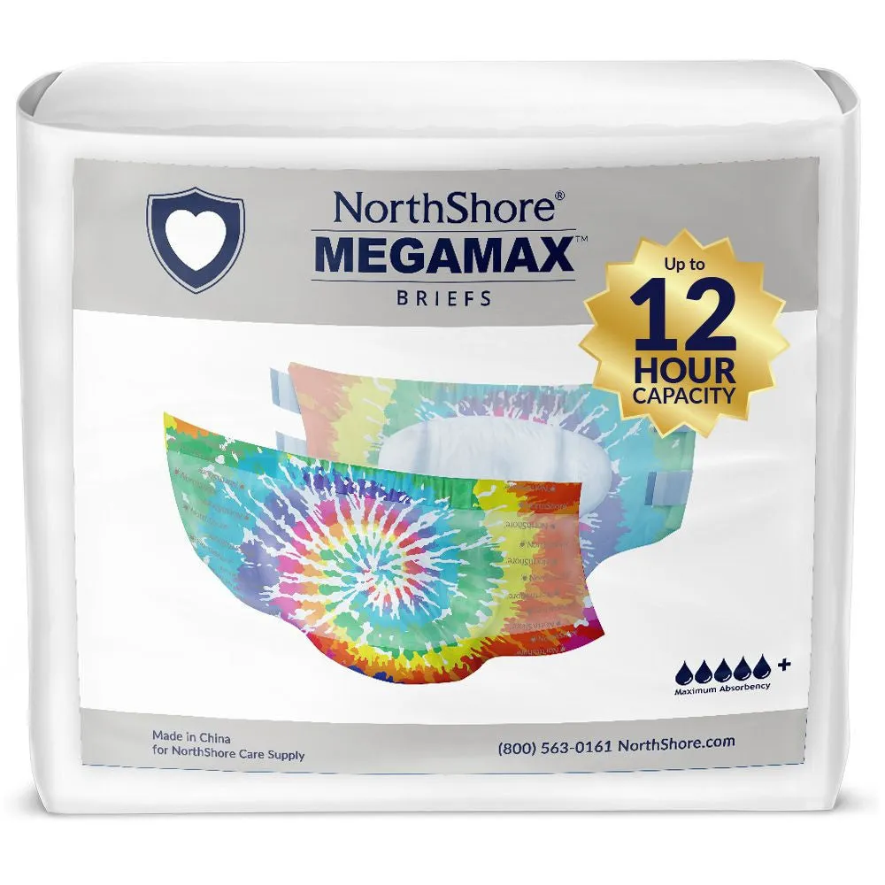 NORTHSHORE MEGAMAX BRIEFS TIE DYE